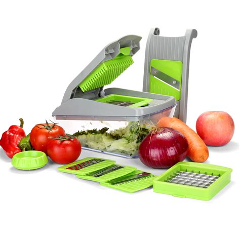 Get the perfect dice every time with the Veggie Dicer by Magic Bullet